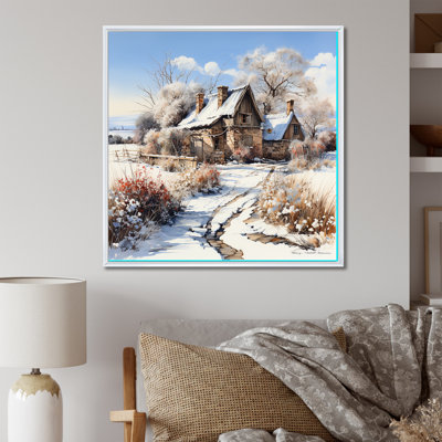 " Barn Charm In Winter I "