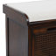 Banc de rangement en bois Abel