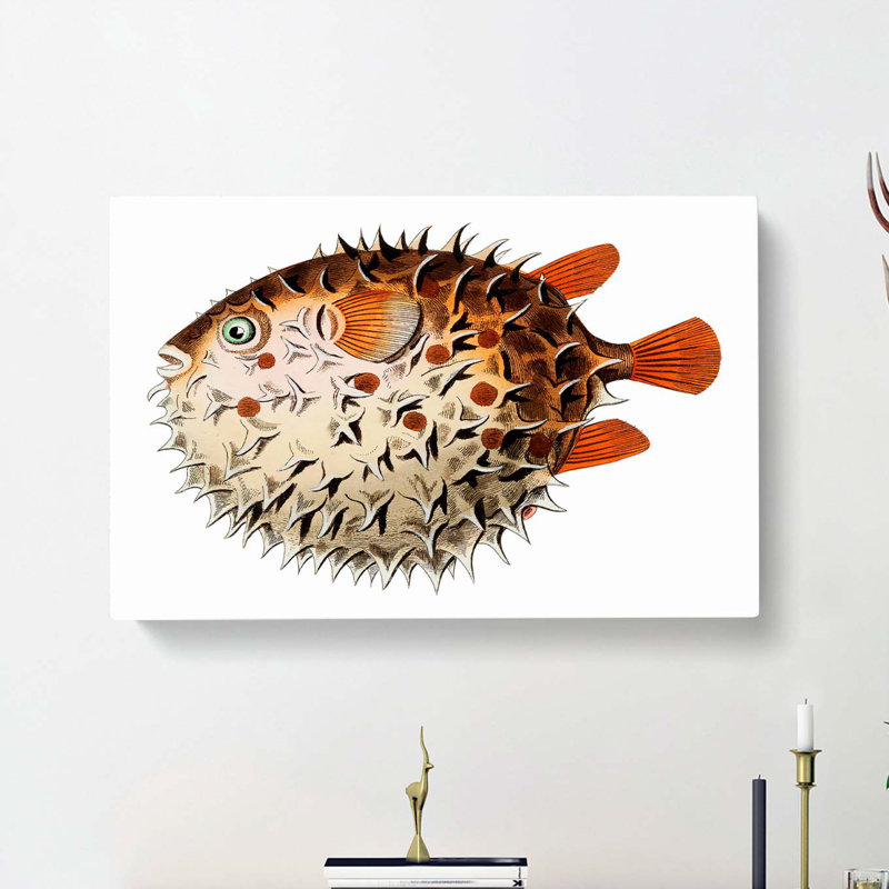 Balloon fish by George Shaw - Wrapped Canvas, 40cm H x 60cm W x 3cm D