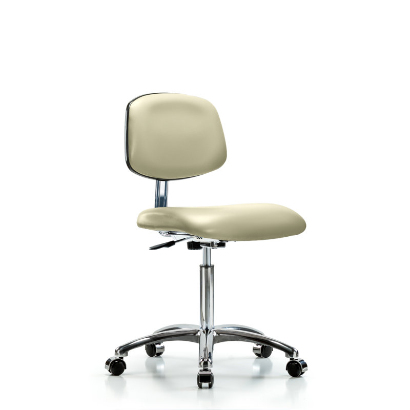 Chloe Task Chair, Adobe, Casters