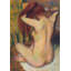 Woman Combing Her Hair by Edgar Degas - Wrapped Canvas Art Prints-1383283520