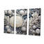 Fleurs de corail gris - Ensemble d'art mural corail sous l'eau-107754963-107754965