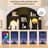 Multi-functional Hall Tree wardrobe/entrance wardrobe, equipped with shoe racks, clothes hangers and hooks. Modern design and practical-162601552