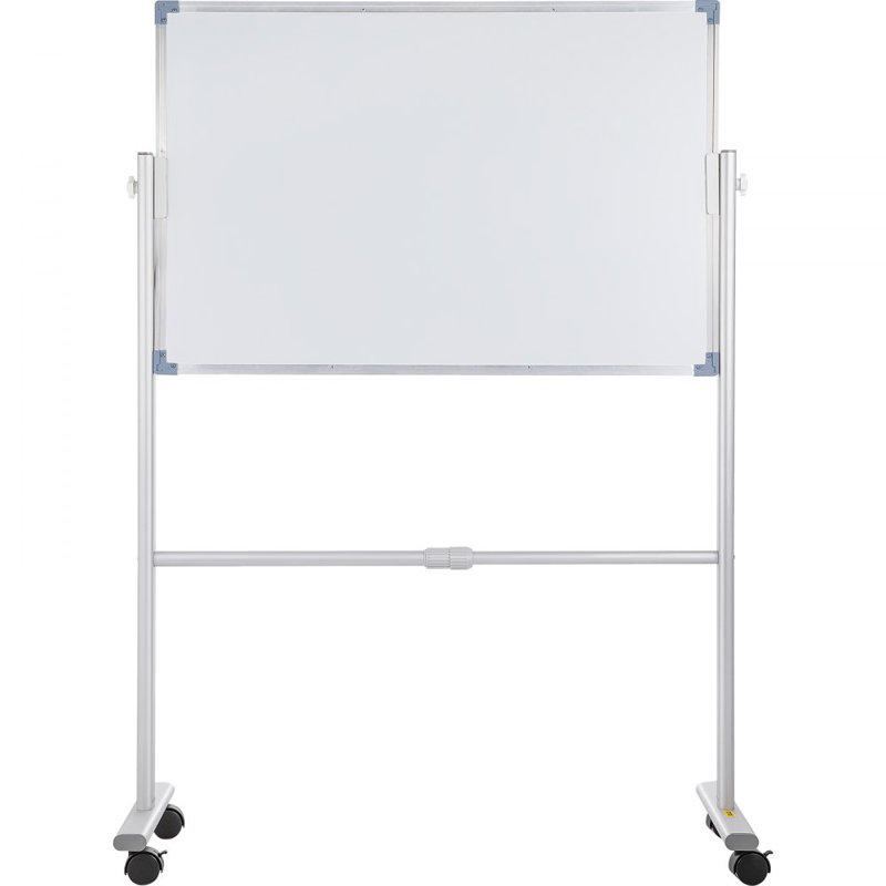 Petit tableau blanc magnétique réversible autoportant