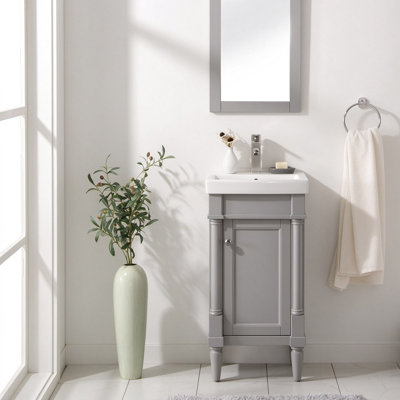 Ensemble de meuble-lavabo simple 17 po Esperanza