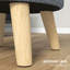 Tabouret rond avec repose-pieds HOMcom-1568792880