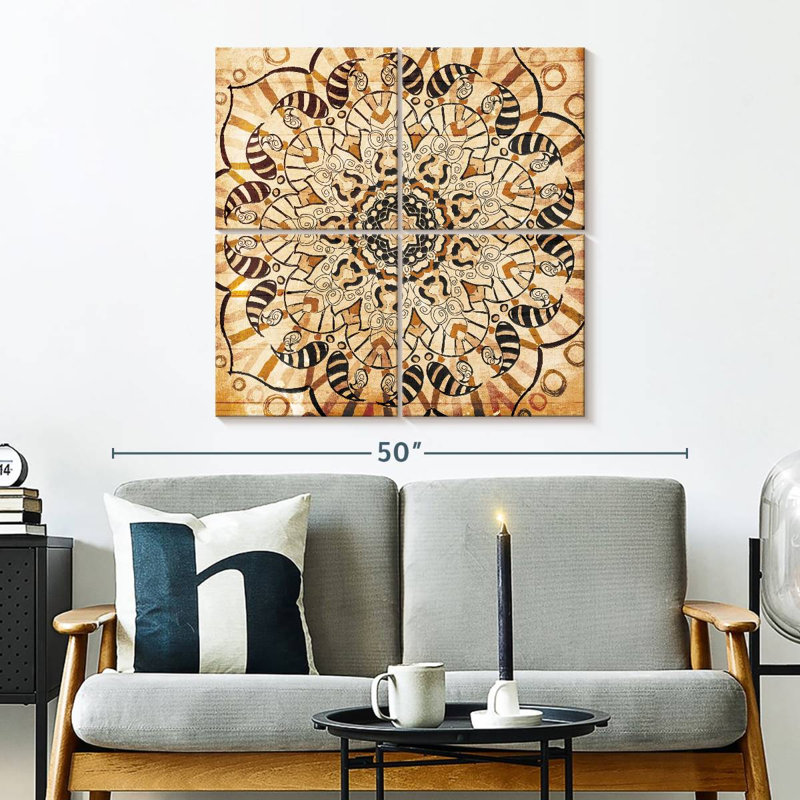 Kerner Blooming Fire, 32" H x 32" W