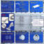 Pharmacie éclairée - Cadre en aluminium, à intensité variable / à DEL CCT, miroir anti-buée, horloge et thermomètre | Fixation en surface / encastrée, 2 prises + 2 prises USB, tablettes réglables, capteur de lumière intégré-1493872056