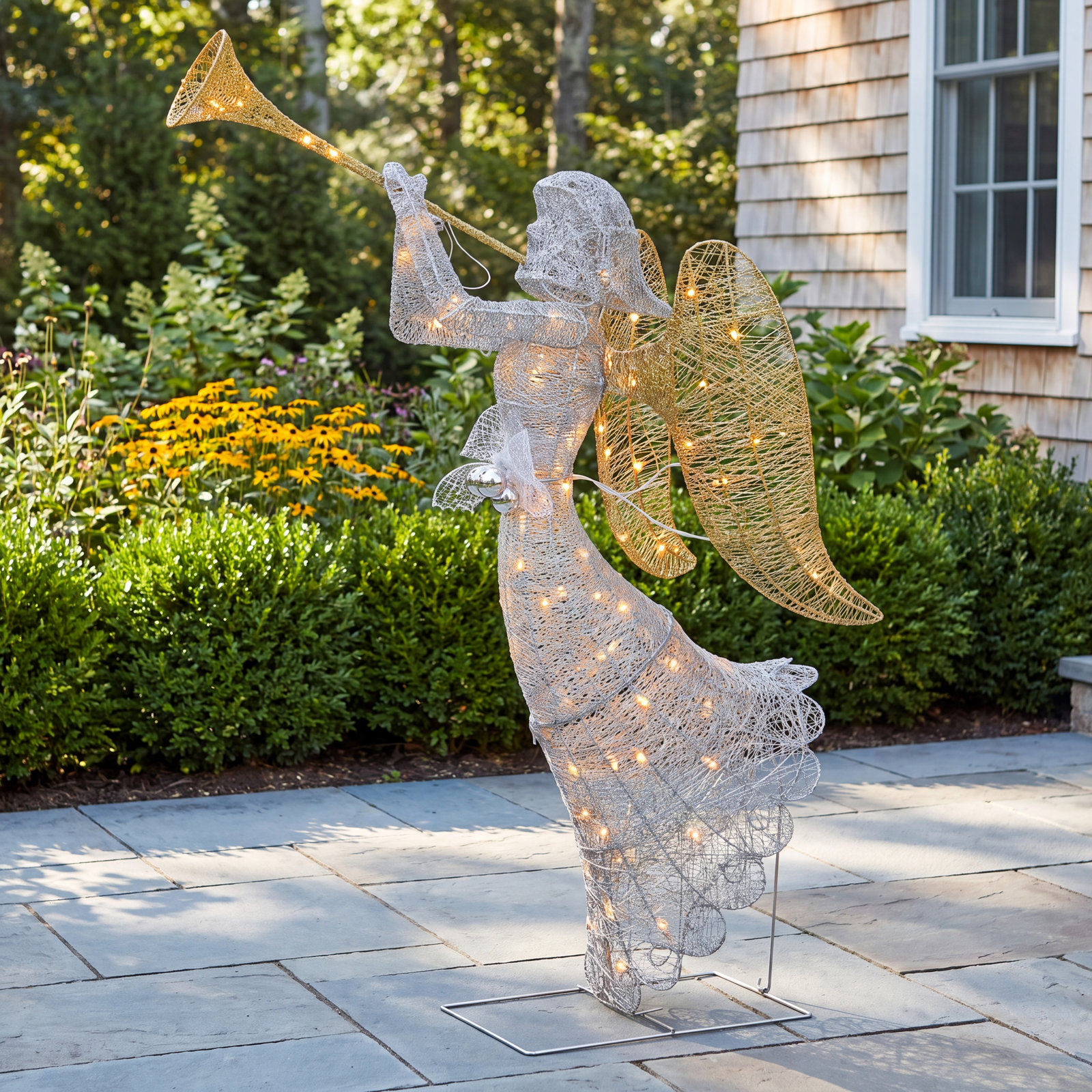 Lighted Angel Christmas Yard Display