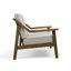 Causeuse d'extérieur en bois de teck avec coussin et accoudoirs Marlo-114980248-114980245