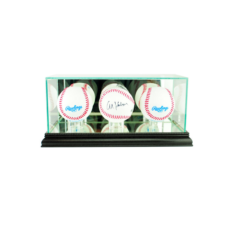 Triple vitrine de baseball, Noir