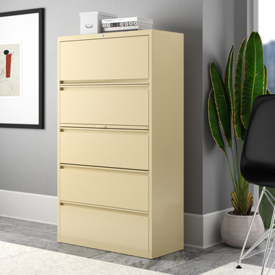 Harietta 5-Drawer Lateral Filing Cabinet