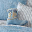 Ensembles de literie Western Cowgirl, ensemble d'édredon double en microfibre bleue