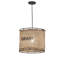Luminaire suspendu tambour en bronze à 1 lumière Codyallen
