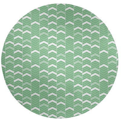 Chenille Chevron Indoor Rug