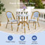 Ensemble bistro empilable 2 personnes Gilcrease
