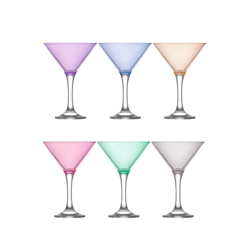 6oz. Martini Glass Set