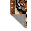 Tapis art déco brun lavable à la machine-228878539