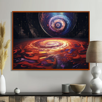 Spirale galaxie cosmique tourbillons - espace, paysages, art mural, salon