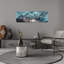 «Blue Ice Cave Explorer», art contemporain contemporain, paysage dramatique abstrait-2114662995