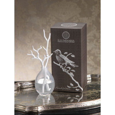 Diffuseur en porcelaine Illuminaria, parfum de gardénia français