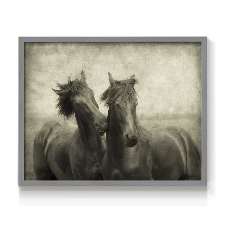«Horses Don't Whisper», impression encadrée