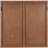 Mango Wood Handmade Geometric Block Abstract Brown Wall Decor