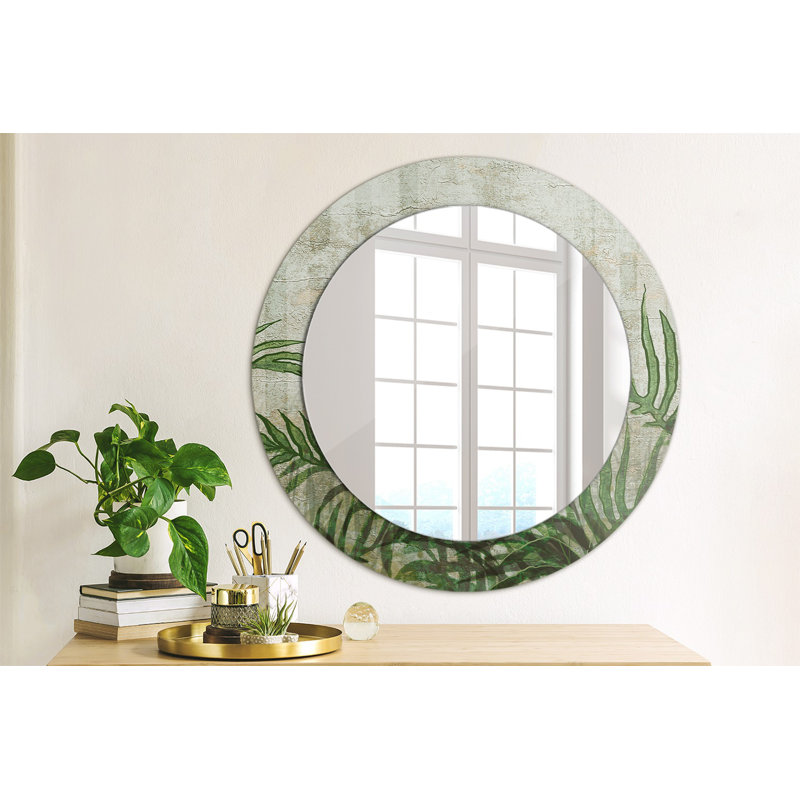 Huldar Glass Flat Wall Mirror