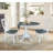 Deibel Drop Leaf Solid Wood Dining Set-1683322988