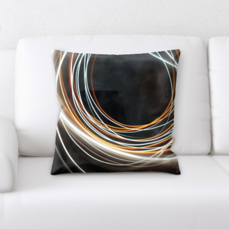 Coussin décoratif lumières néon Gurley