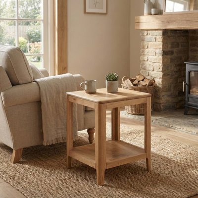 Remi Solid Wood End Table