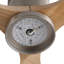 52 po Ventilateur de plafond intérieur en bois à profil bas avec lumière DEL et télécommande réversible pour moteur à courant continu-796021880-796021882