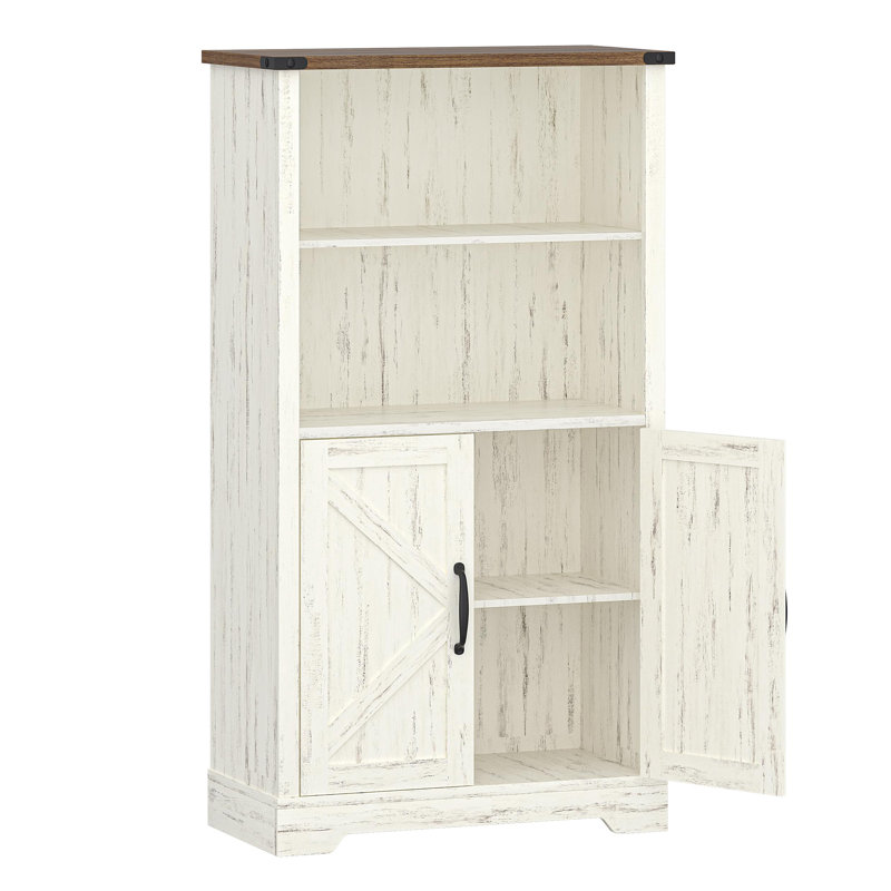 Organisateur de rangement autoportant avec 2 tablettes réglables