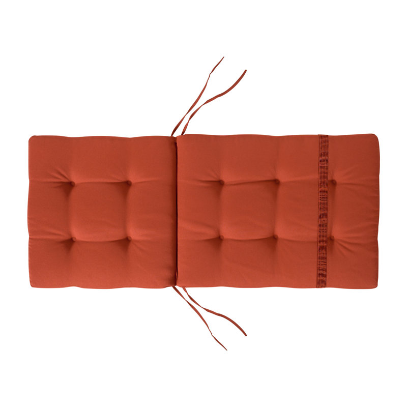 Set of 2 Back/Seat Cushions MAUI PREMIUM, Red