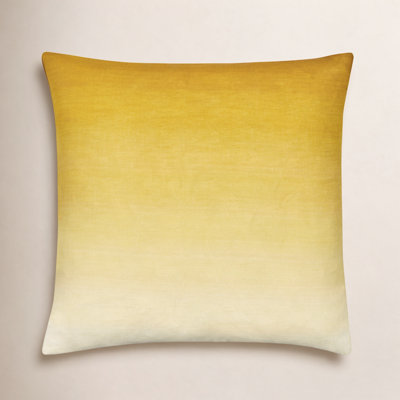 Deadra Ombre Linen Reversible Throw Pillow