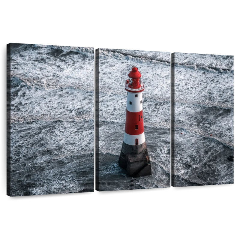 Lilie Beachy Head lighthouse, 24" H x 38" W