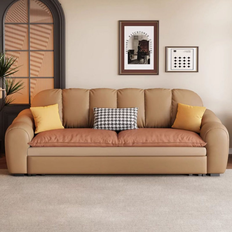 Canapé-lit convertible avec accoudoirs roulés 86,41 po, 86.61"W*31.5"D*33.07"H