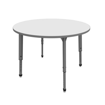 Apex Series Laminate Adjustable Round 4 Students Activity Table