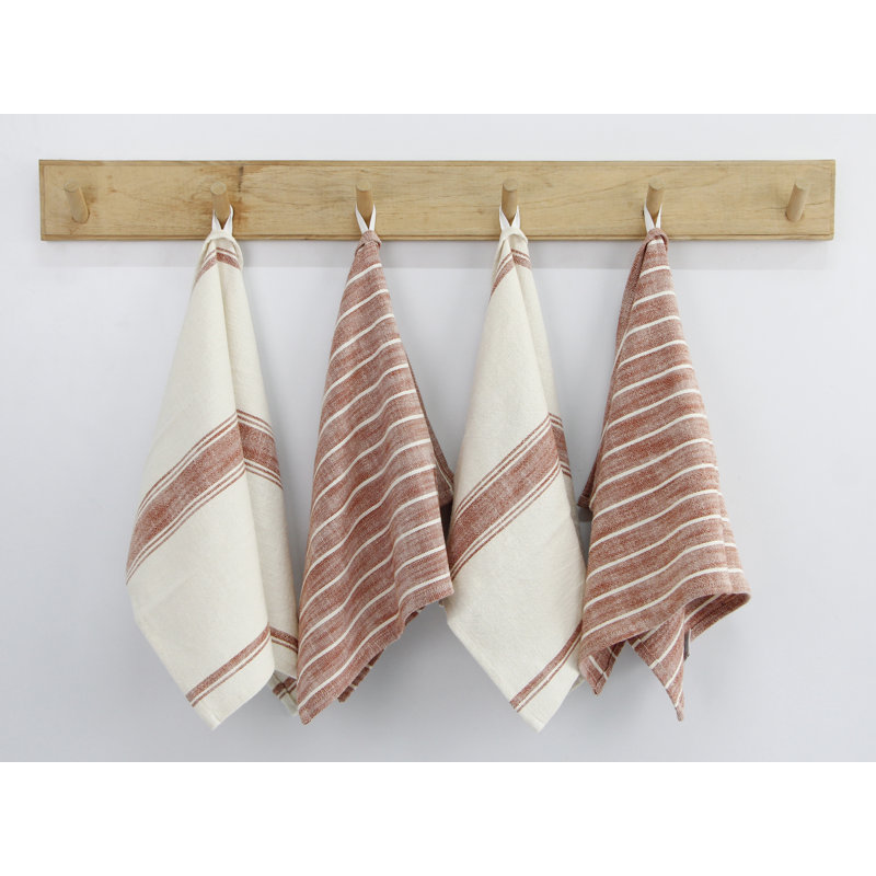 Serviette de cuisine 100% coton KAF Home, Orange