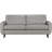 Tiena Leather Sofa & Loveseat Set, Gray