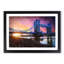 Tower Bridge in London England in Abstract - Picture Frame Graphic Art Print-55767886-55767885