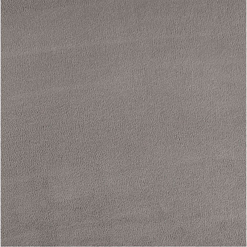 Upholstered U-Shaped Sectional Symmetrical, Grey Polyester Blend