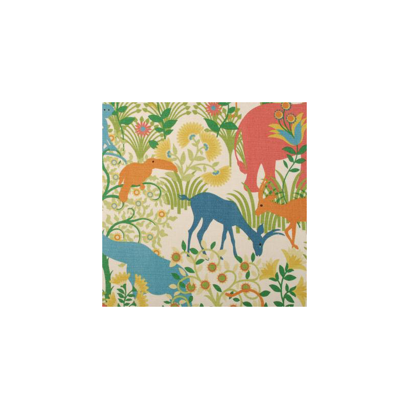 Tissu imprimé Delfina, Multicolore
