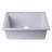 23.63'' L Single Bowl Granite Kitchen Sink-14644815