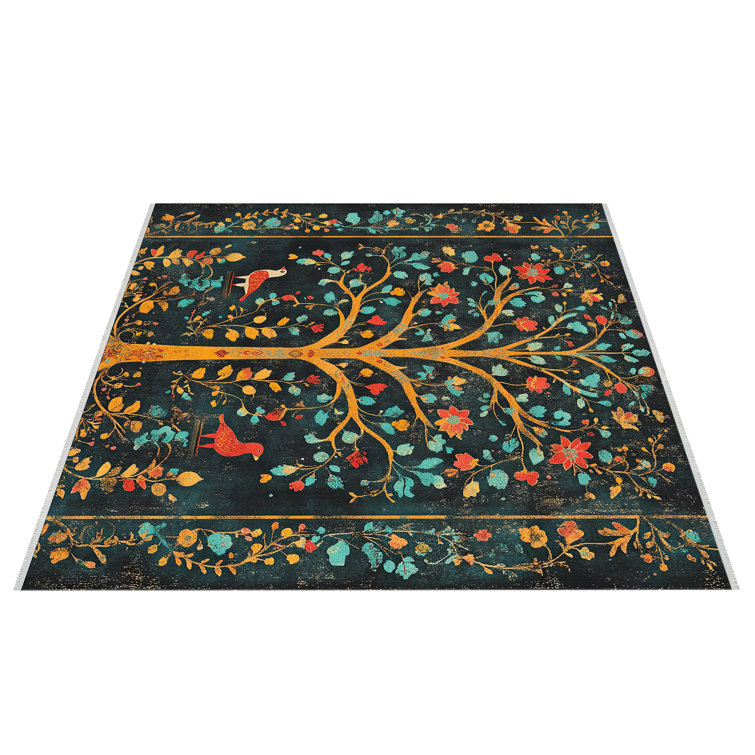 Lark Manor Hartfo Machine Printed Machine Woven Area Rug | Wayfair.co.uk