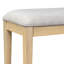 Ensemble de table de salle à manger en bois extensible Farmhouse