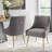 Magallanes 6-Person Extendable Table Dining Set with Velvet Dining Chair-1814485630-1814485569