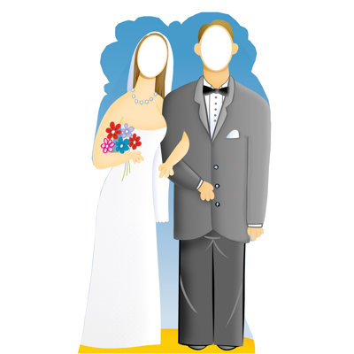 Life-Size Stand-Ins 72'' Holiday Occasion Cardboard Standup