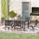 Rectangular 6 - Person 60'' Long Dining Set with Cushions