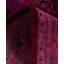 Overdyed Hand-Knotted Wool Modern-Contemporary Purple Runner 3' 2" x 12' 3"